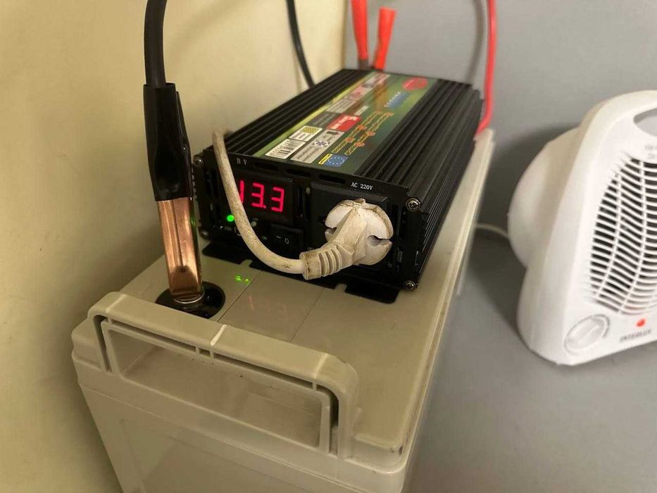 Инвертор Wimpex→Преобразователь 3200вт 12V-220V с UPS→Австрия← ДБЖ ИБП