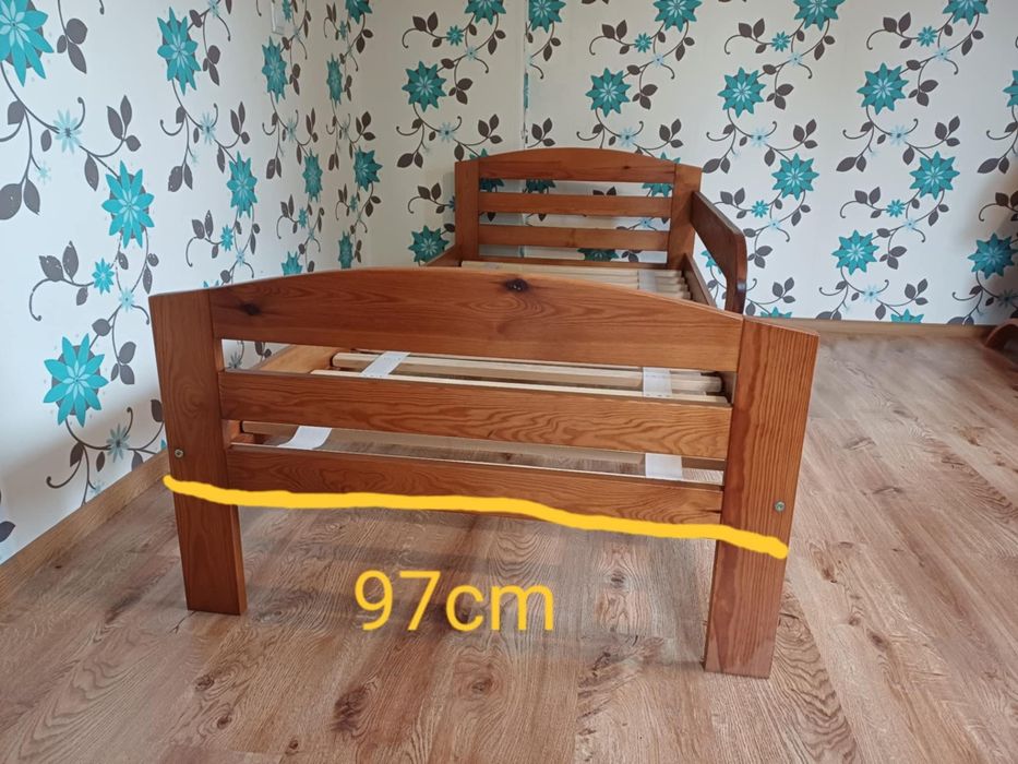 Łóżko drewniane 200cm×90cm