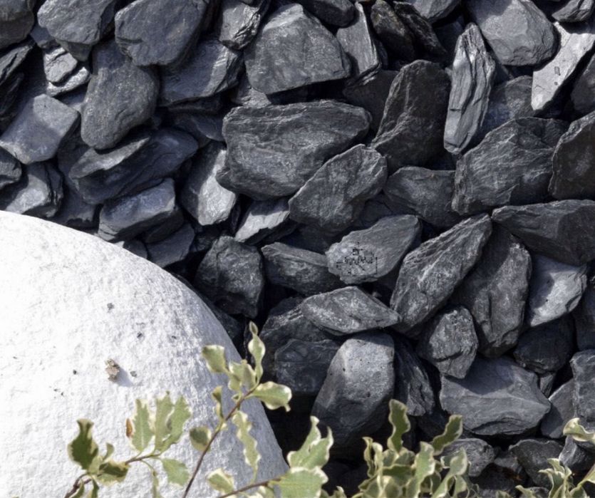 KORA KAMIENNA ANTRACYTOWA Czarna Kamień do Akwarium Malawi Tanganika