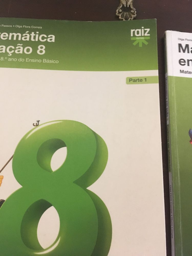 Manual de matemática em ação e caderno de atividades 8 ano