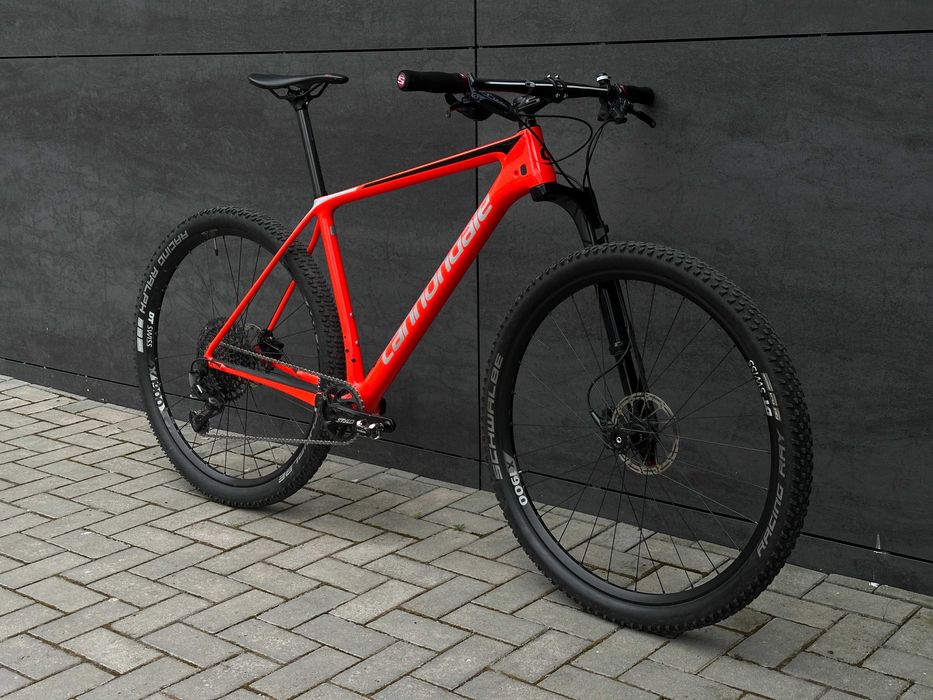 Карбоновий Cannondale Carbon 3 FSI Scalpel Lefty, розмір L 29 Acid Red