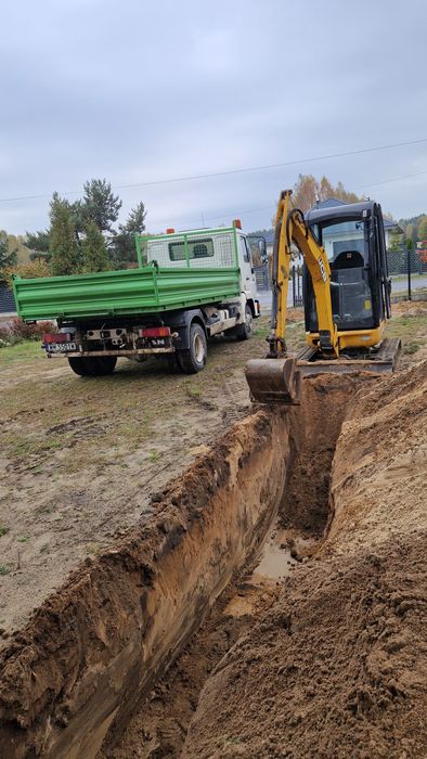 Transport Wywrotką ! Minikoparka !