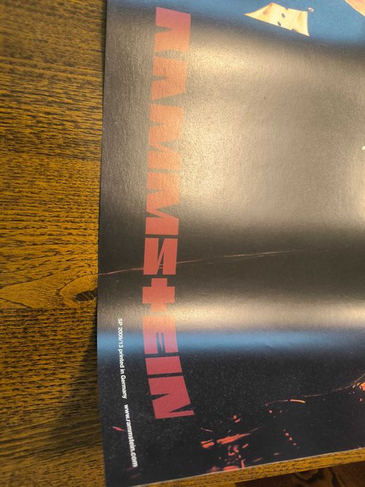 Poster original Rammstein