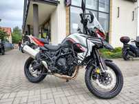 Benelli TRK 702X od ręki 34990 zł gmole kufry grzane manetki i kanapa 2025 Kielce