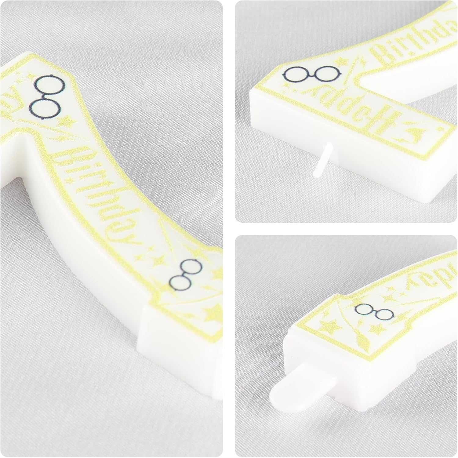 HARRY POTTER świeczka 4 latka urodzinowa TOPPER na tort ciasto s064