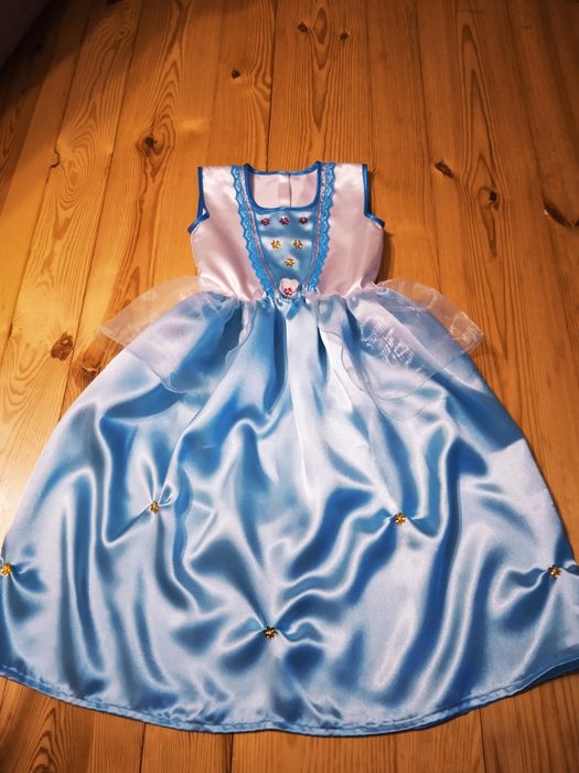 Nowy Strój Elsy 116-122 ELSA Królewna