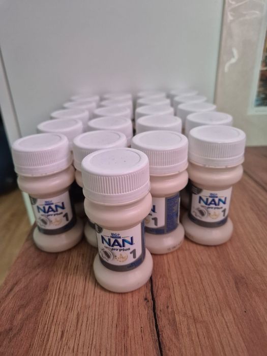 21szt po 70ml mleka modyfikowanego NAN opti pro plus 1