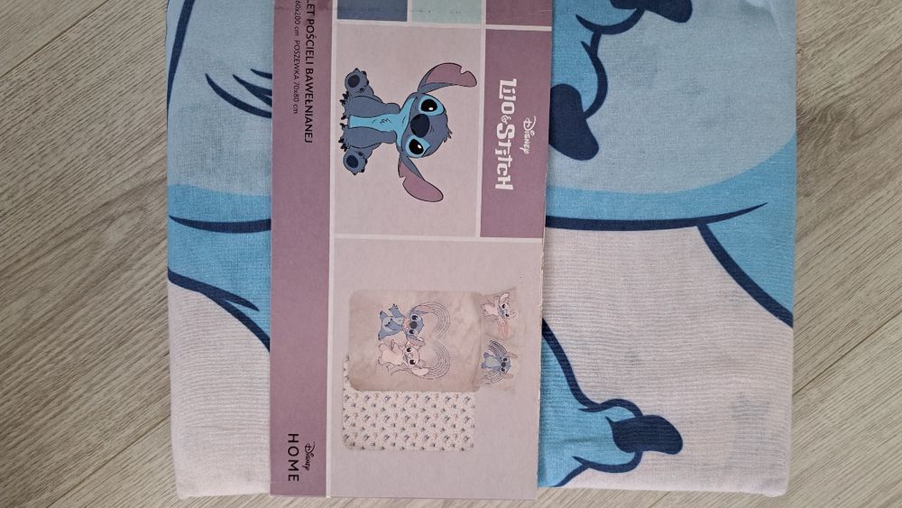 Komplet pościeli lilo i stich 160x200 nowa