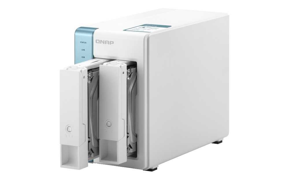 Serwer plików QNAP TS-231K | 2-zatokowy | LAN | ARM 1.7GHz | NAS