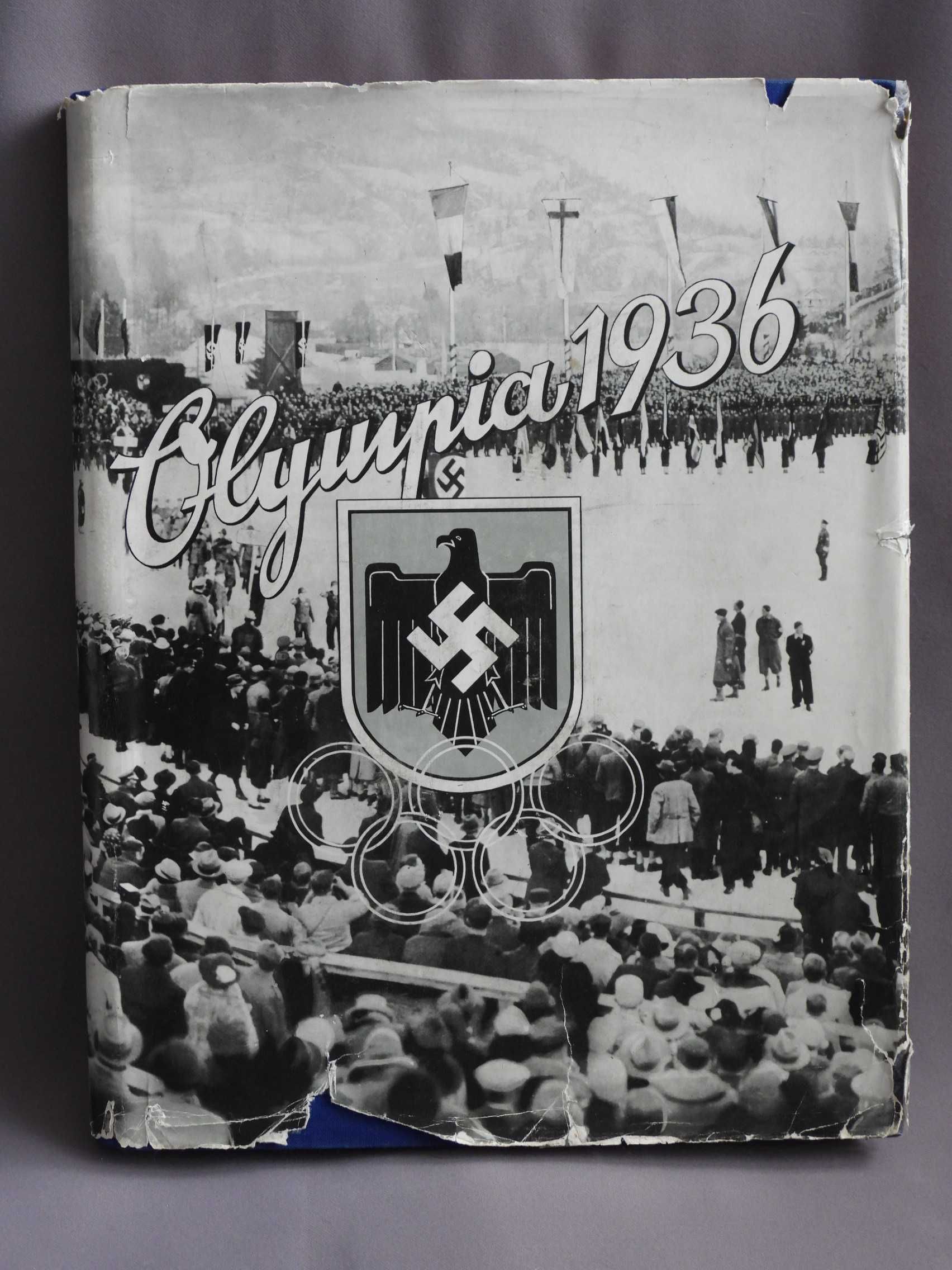 Фотоальбом Olympia 1936 1 том Зимние Игры Германия Третий рейх обложка