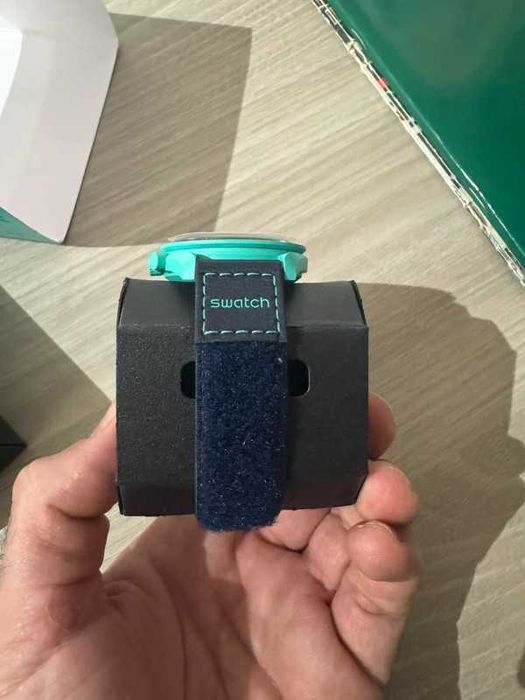 Omega x Swatch Mission Polar Lights SO33L103 - Kup Teraz