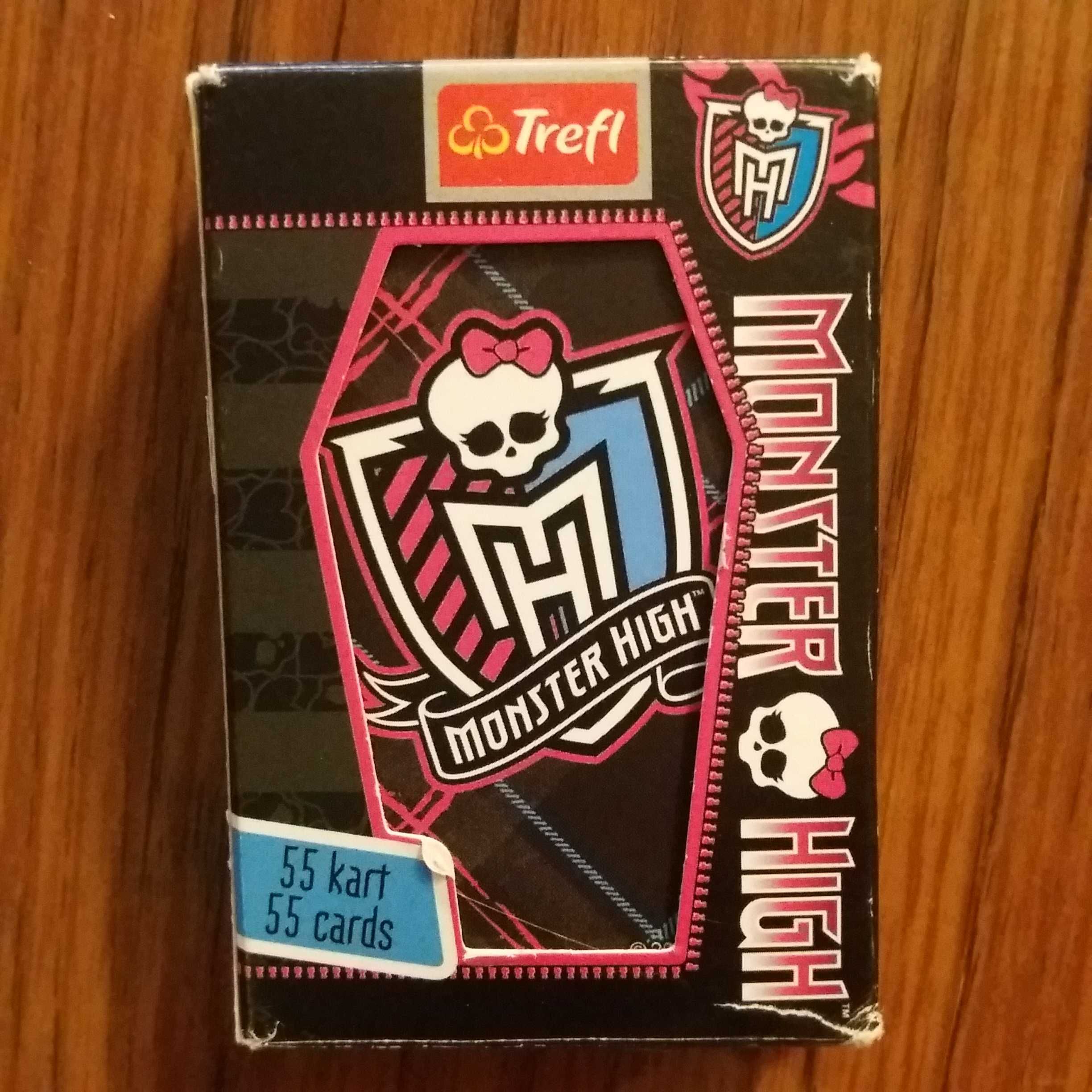 Karty do gry dla dziewczynek Monster High