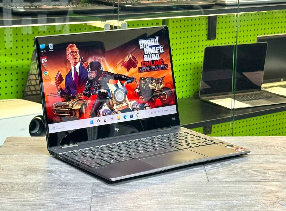 Уцінка!!! Металевий ультрабук HP ENVY 13 / Ryzen 5 / DDR4 з гарантією