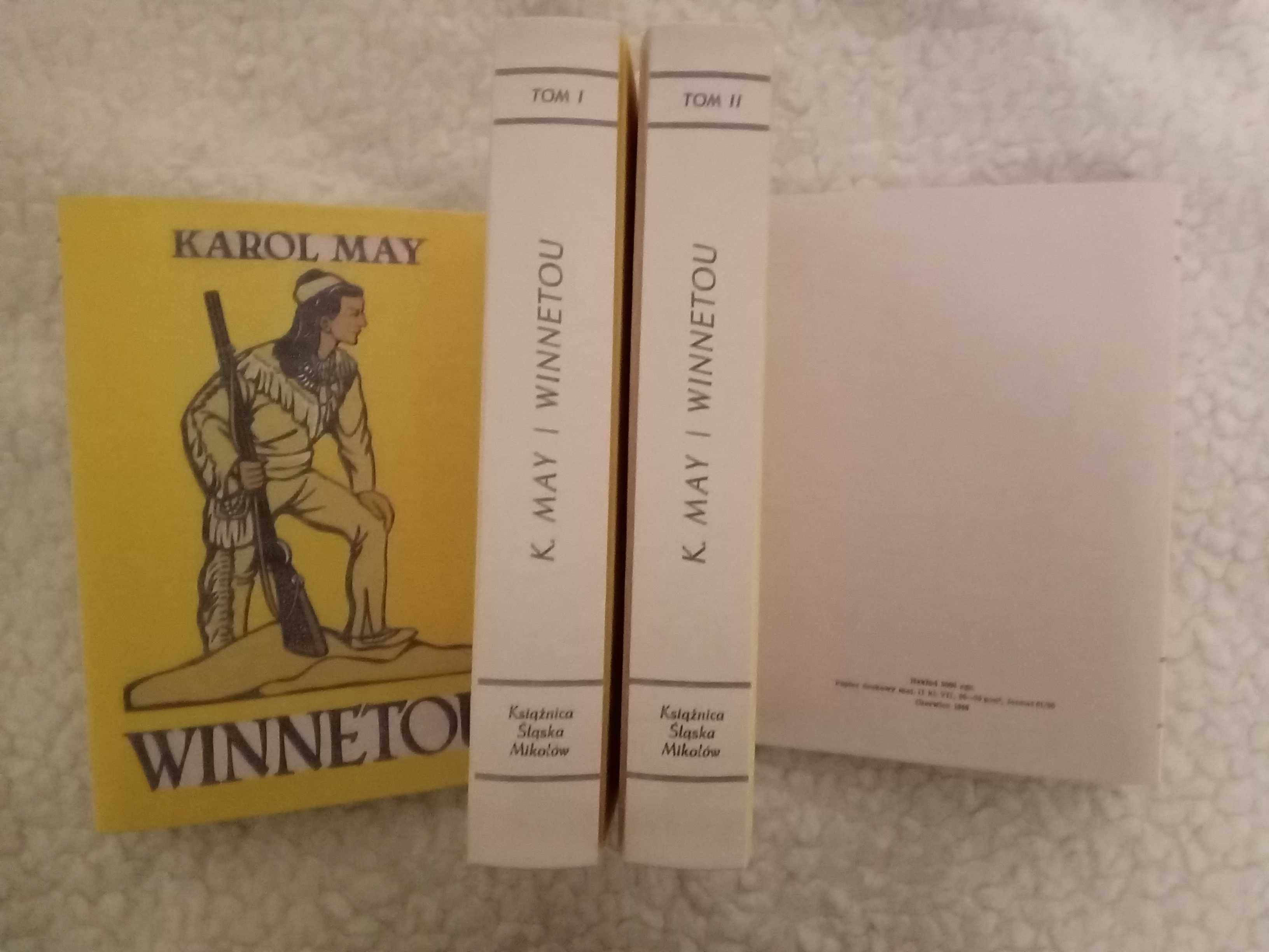 Karol May - Winnetou, wyd. 1948, Rarytas !!! Unikat!!!