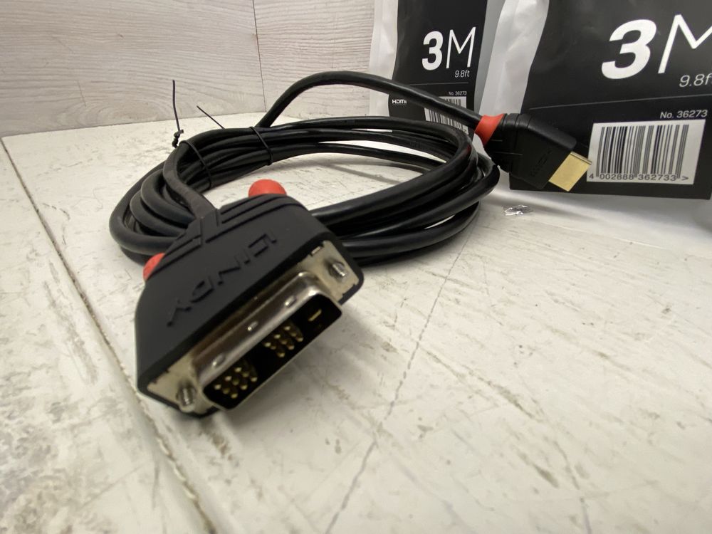 Кабель LINDI HDMI - DVI довжина 3 м НОВИЙ