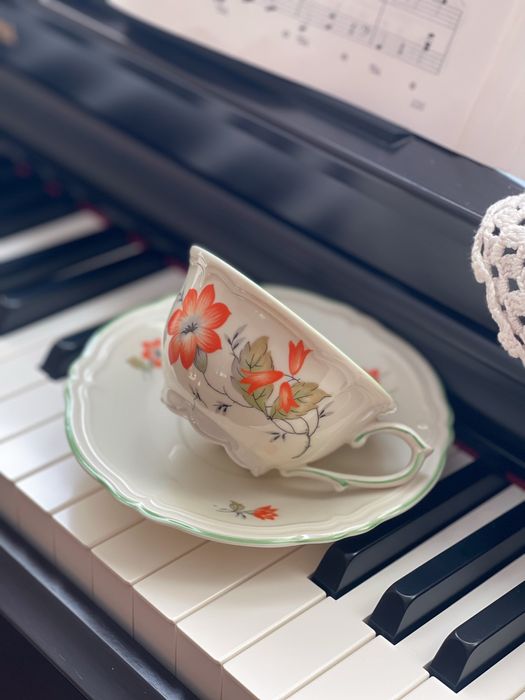 Чайні пари вінтаж фарфор Німеччина кавові пари чашка і блюдце