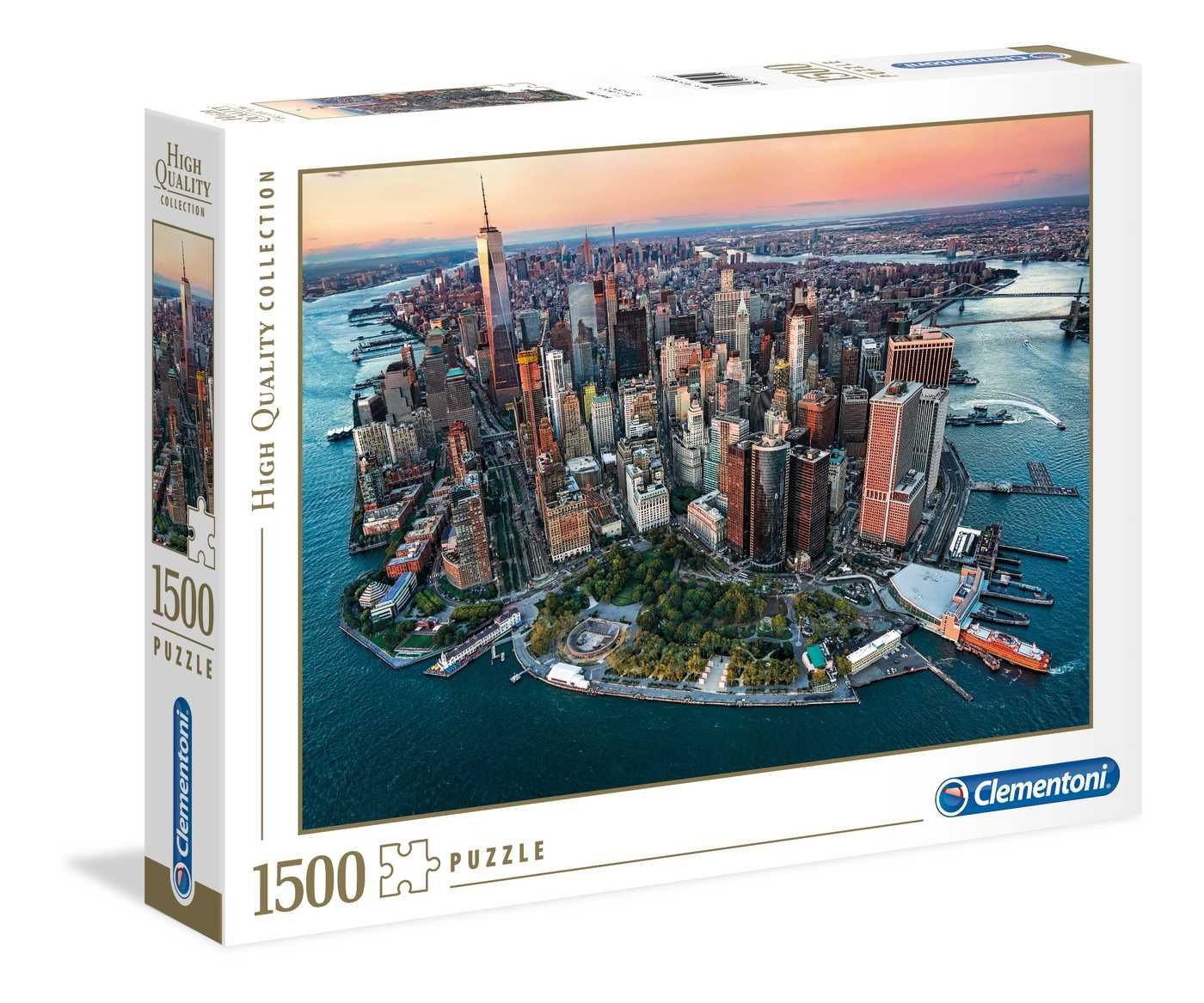 CLEMENTONI 31810 Puzzle 1500 EL. Nowy NEW YORK