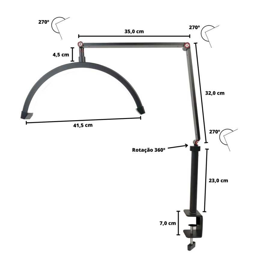 Luminária Led para Mesa(OFERECEMOS OS PORTES E ENVIO)