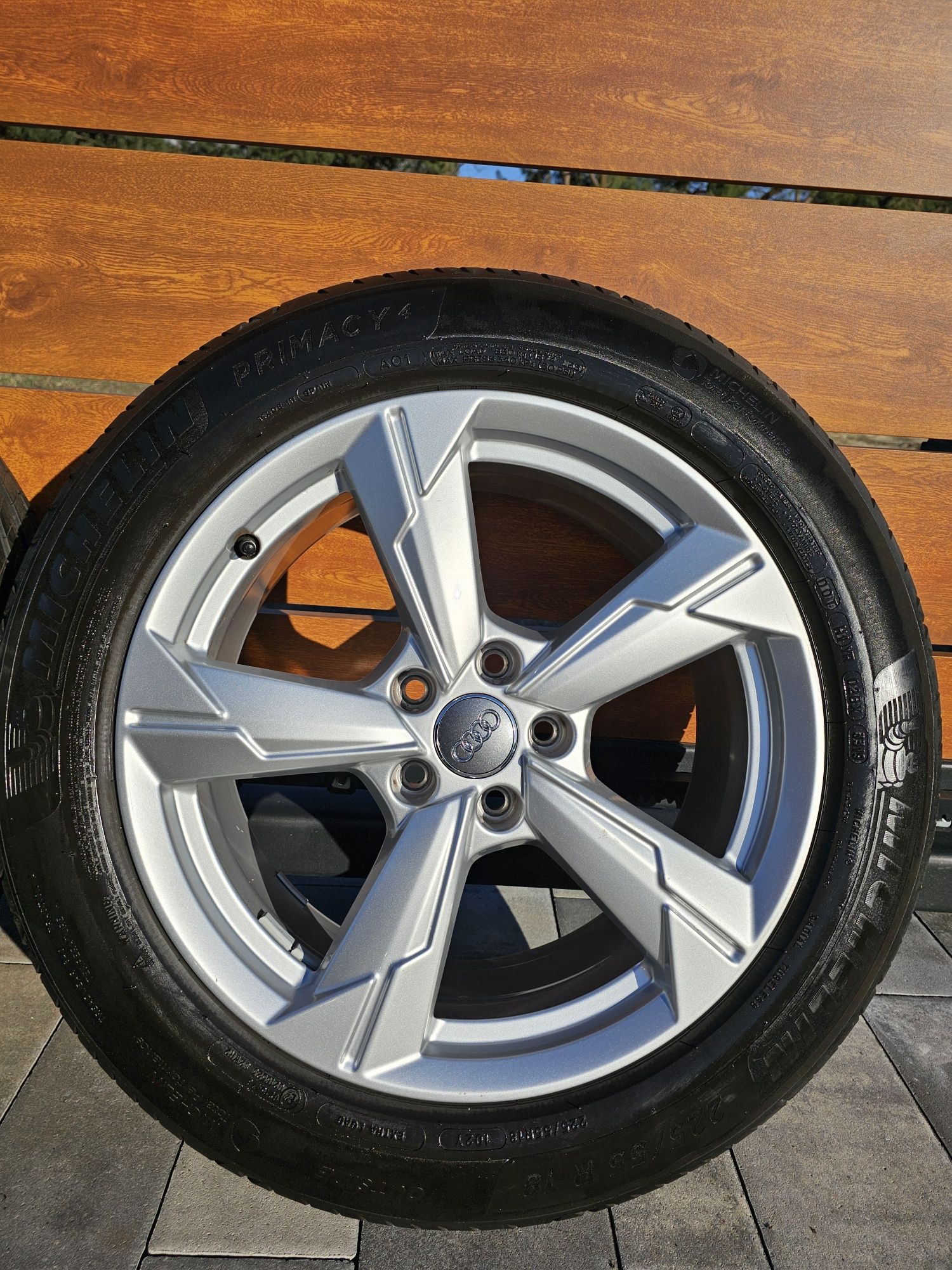 Koła Felgi Audi A6 C8 18" 225/55/18 Super Stan Michelin Primacy 4
