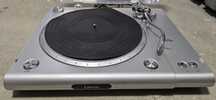Gramofon LENCO srebrny