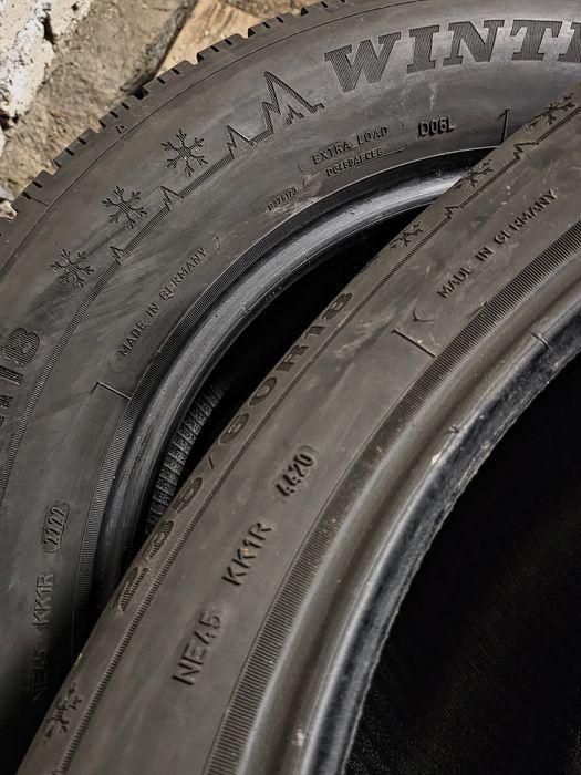 Зимові 235/60r18 Dunlop | Germany | 7/6mm | 2022/2020 | Преміум шини