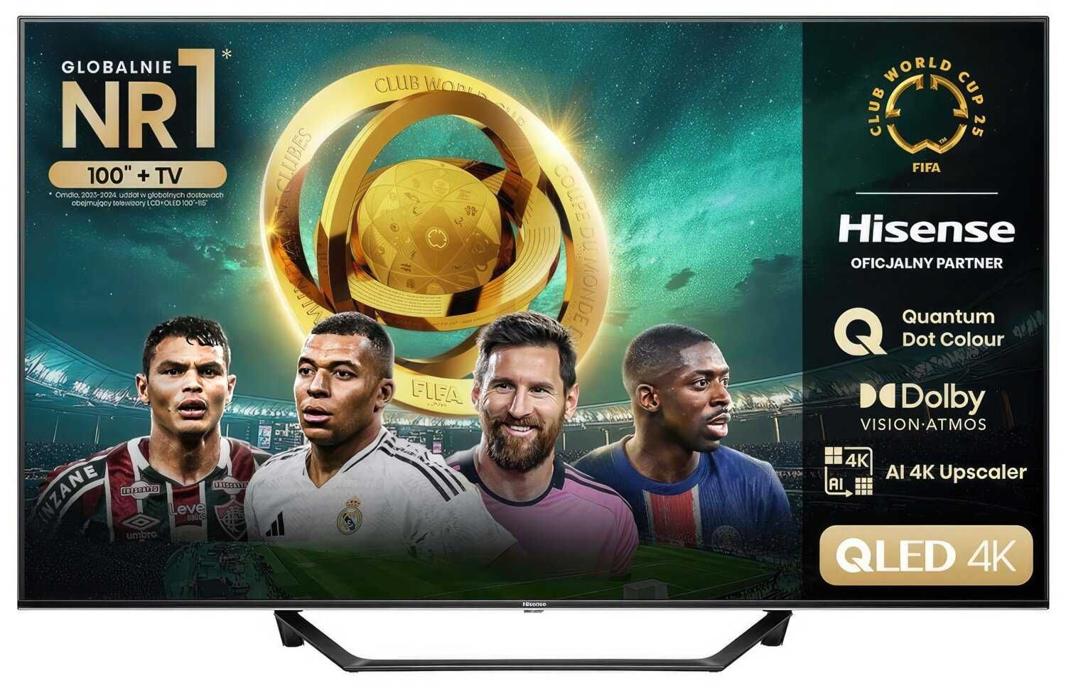 Telewizor Hisense 50A7NQ 50" QLED 4K UHD Smart VIDAA Dolby Vision