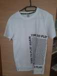 Strój na wf cool club 152+ zielony t-shirt