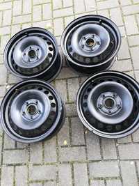 Felgi stalowe 15 orginalne VW 5x112 ET47 4 szt.