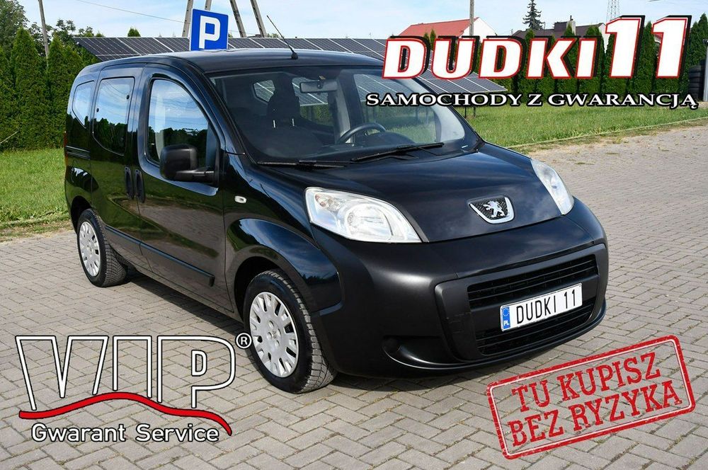 Peugeot Bipper 1,3Diesel. DUDKI11 5 Osób.Klimatyzacja.Centralka.Serwis.kredyt.OKAZJA