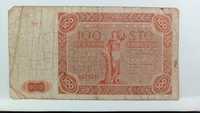 banknot 100 zł 1947 r. Ser. E stan III-