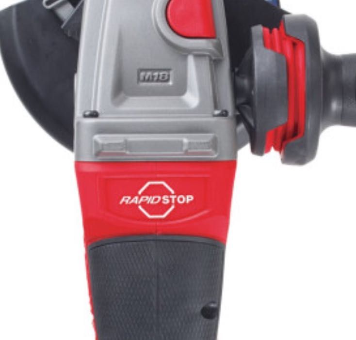 Болгарка MILWAUKEE 125 мм M18 FSAGF125XPDB-0X з плоским редуктором