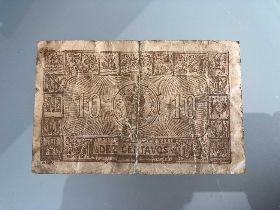 Nota de Dez Centavos 1917