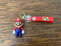 brelok breloczek Super Mario Bros Luigi zawieszka do kluczy
