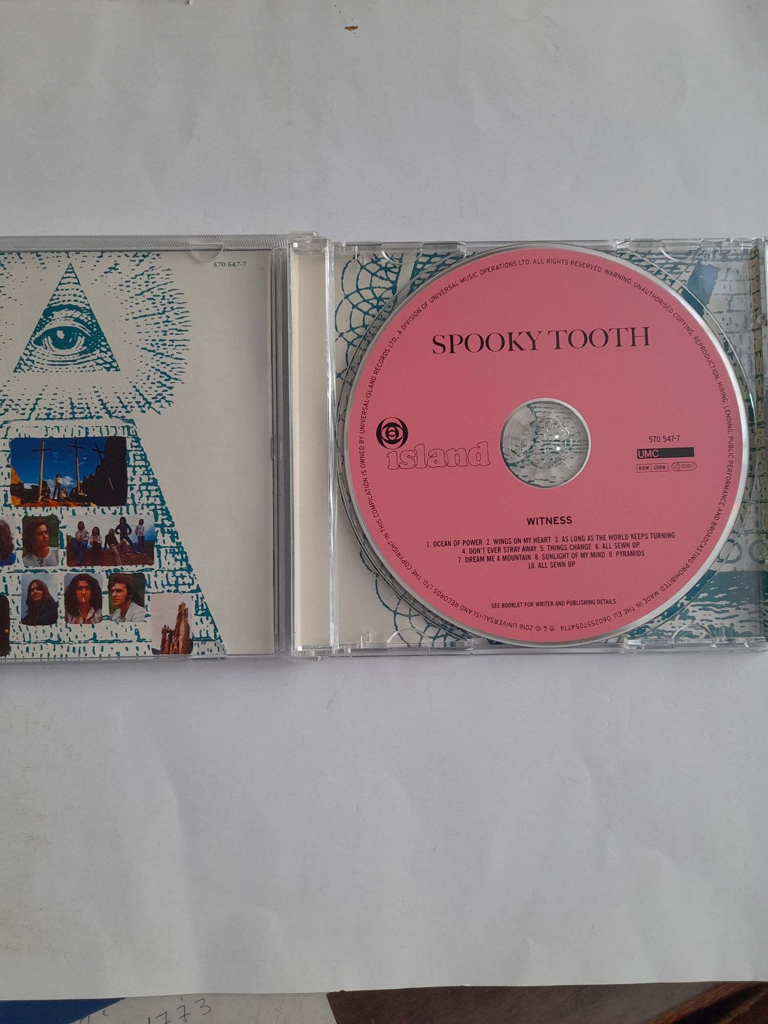 Фирменные cd диски Spooky Tooth и др.