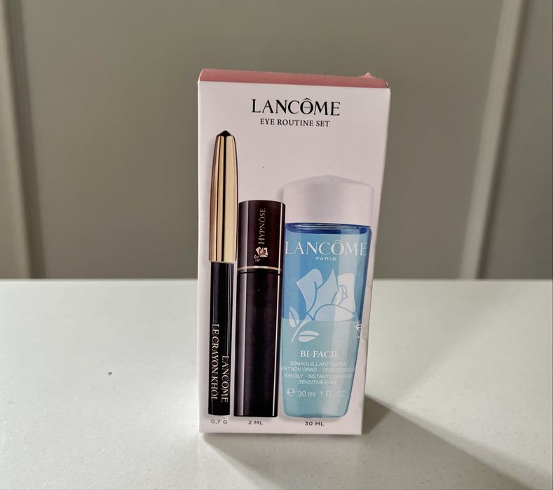 Lancome tusz Hypnose Bi-facil kredka zestaw do oczu