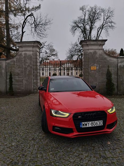 Audi S4 Limousine Audi s4 b8 sedan piękny kolor misano red, zadbany 1 właściciel w kraju