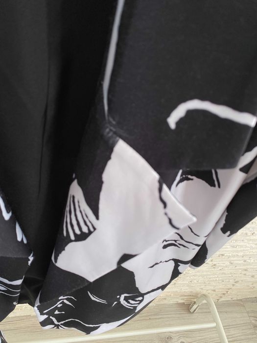 Miss city   3 cz garnitur z printem w twarze Marynarka spodnie top