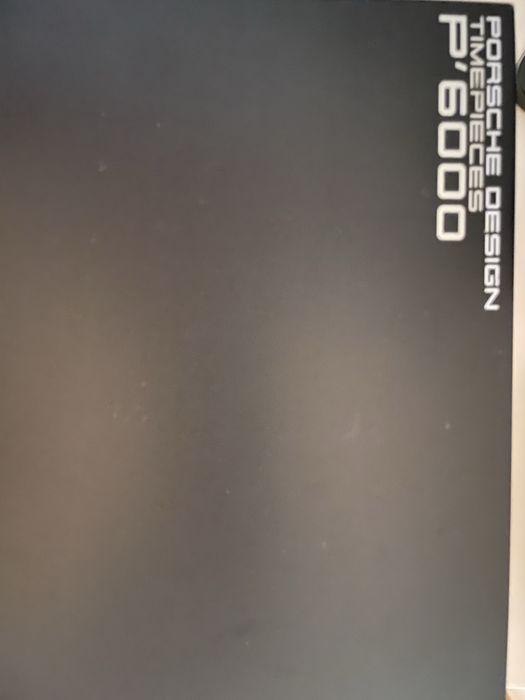 Porsche Design P’6000 Chronograph – Edição Desportiva Vermelha