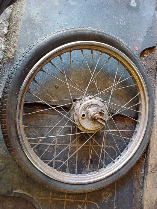 Romet komar polo 50t1 kadet koło felga prżód