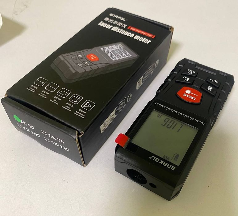 Продам лазерну рулетку 50 м.