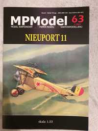 MPM Model Kartonowy Nieuport 11 Nowy