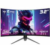 monitor zakrzywiony gamingowy ktc h32s17f 240hz hdmi 2.0 hva
