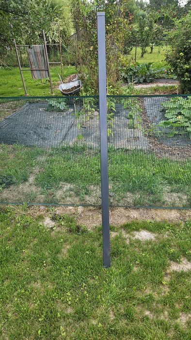 Słupek ogrodzeniowy 40x60 Antracyt