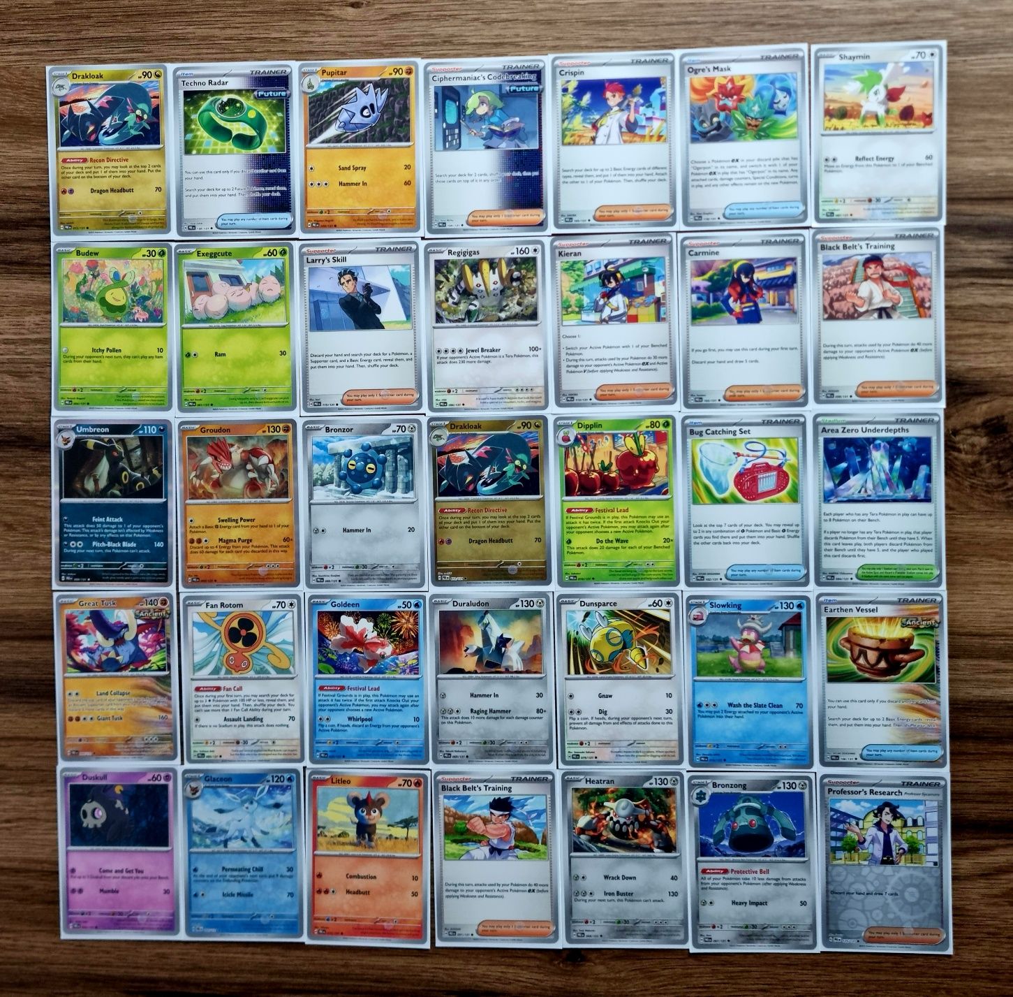 Pokémon TCG – Prismatic Evolutions – karty pojedyncze – stan NM