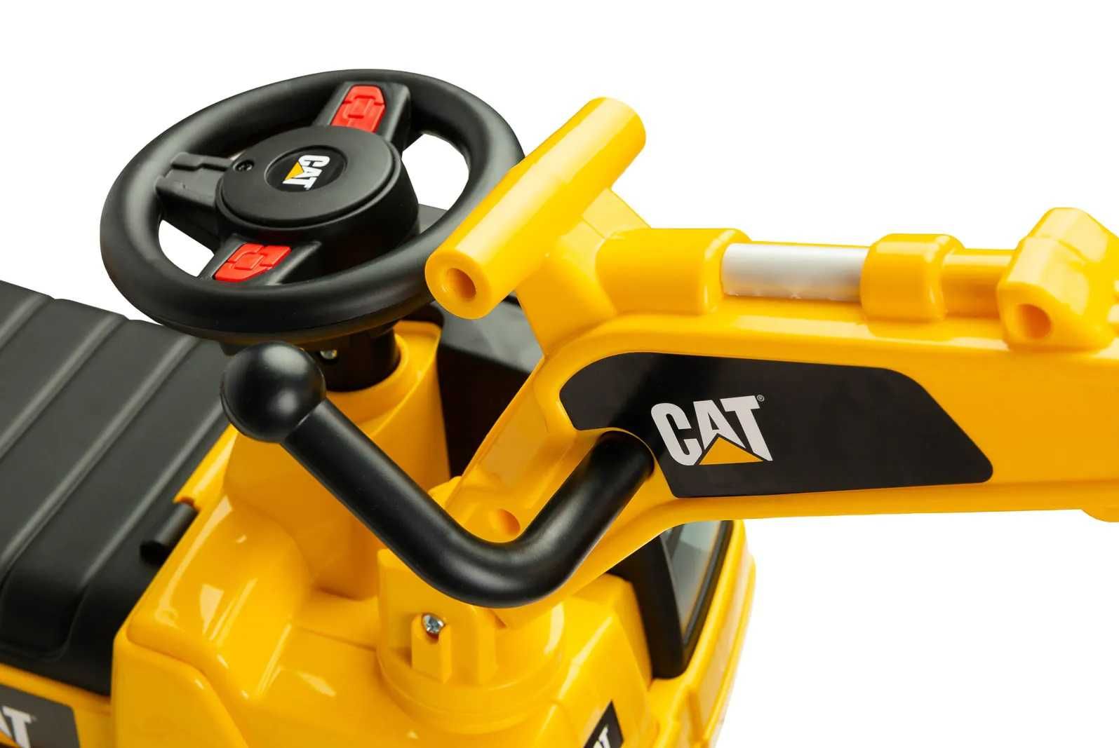 TOYZ Jeździk Cat Koparka Żółta Samochód Pchacz Dla Dzieci *NOWE*