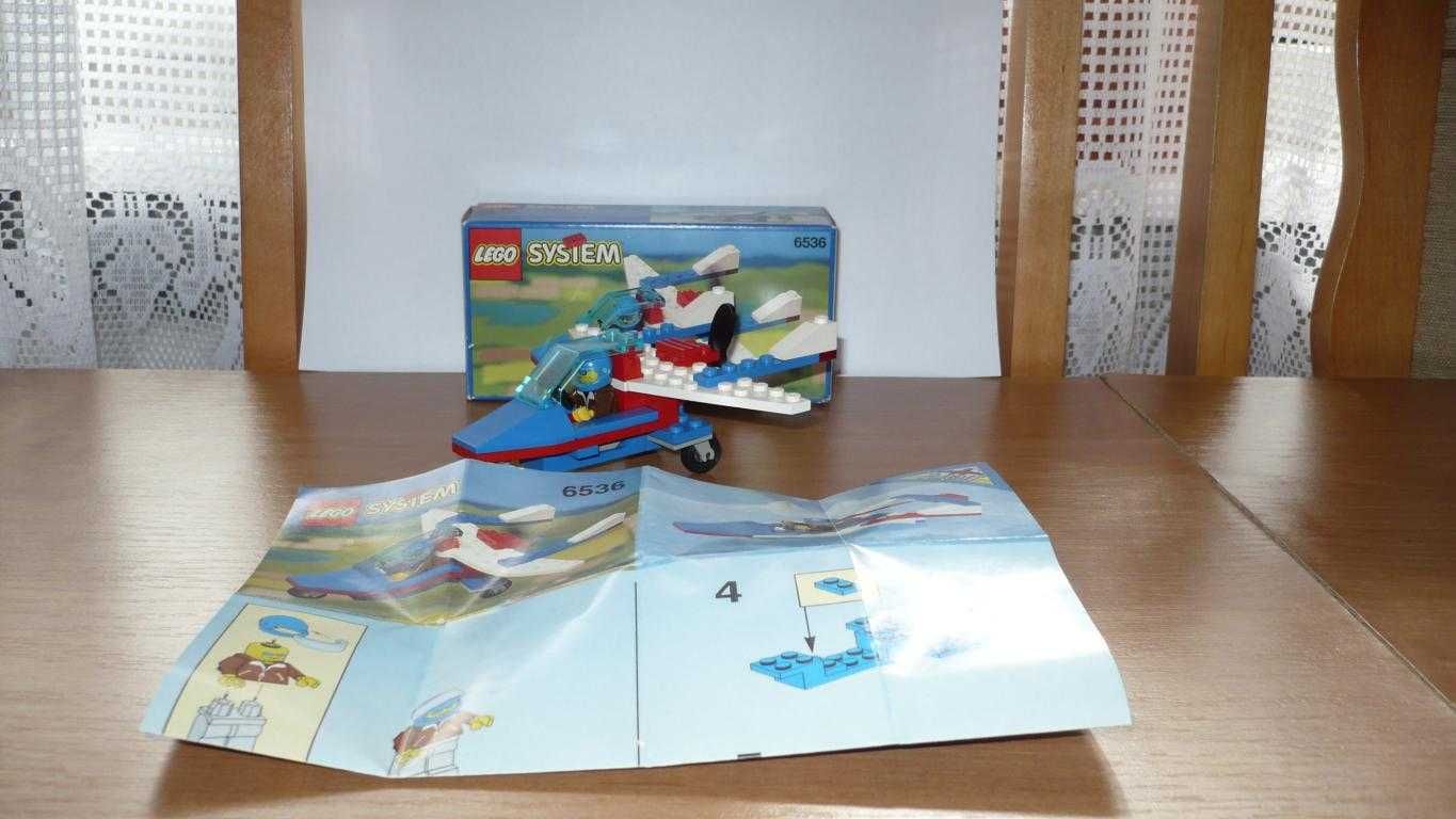 Klocki LEGO® 6536 Town - Aero Hawk 1993r. Kompletność 100% BOX