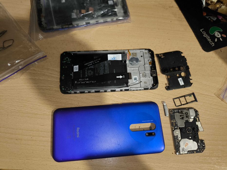 Плата  Redmi 9 6/128 и разбор