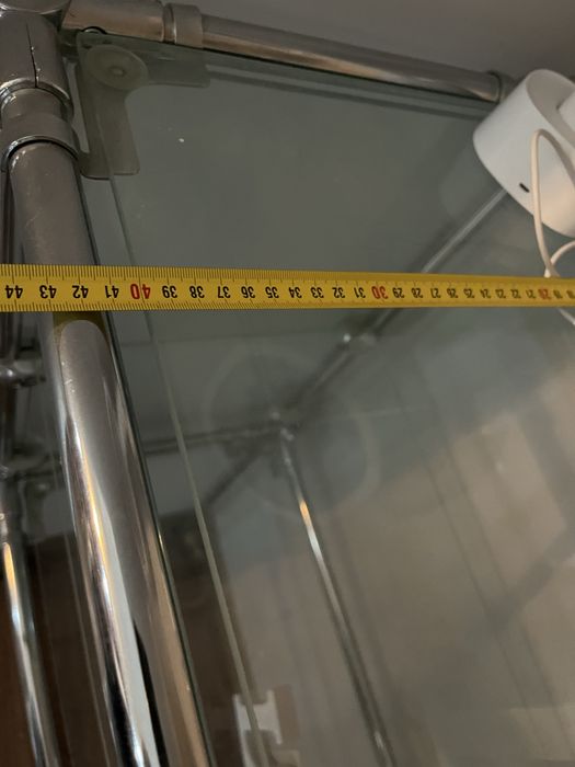 Ekspozytor , półka szklana