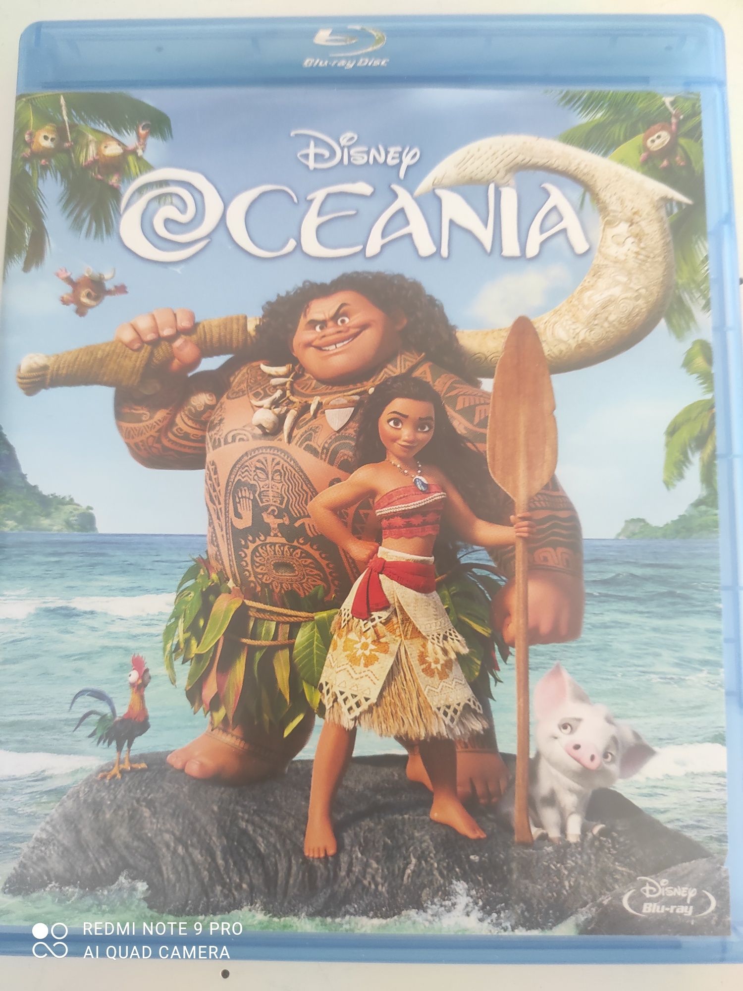Film animowany "Oceania" na Blu-ray