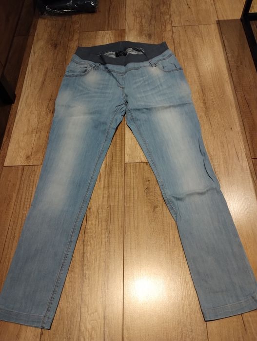 Spodnie / dżinsy / jeans ciążowe rozm. 40
